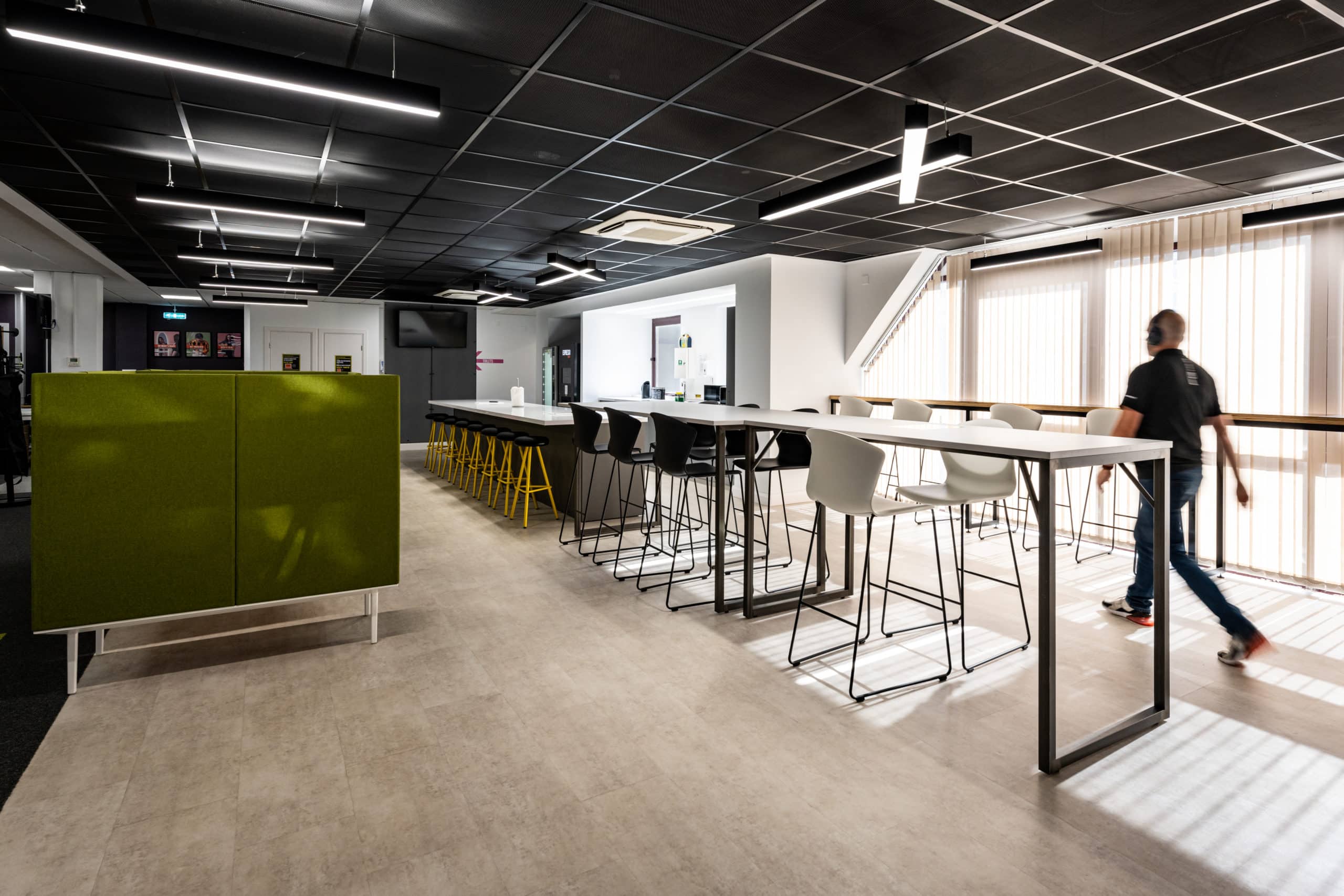 Entain Gibraltar office canteen by AIS