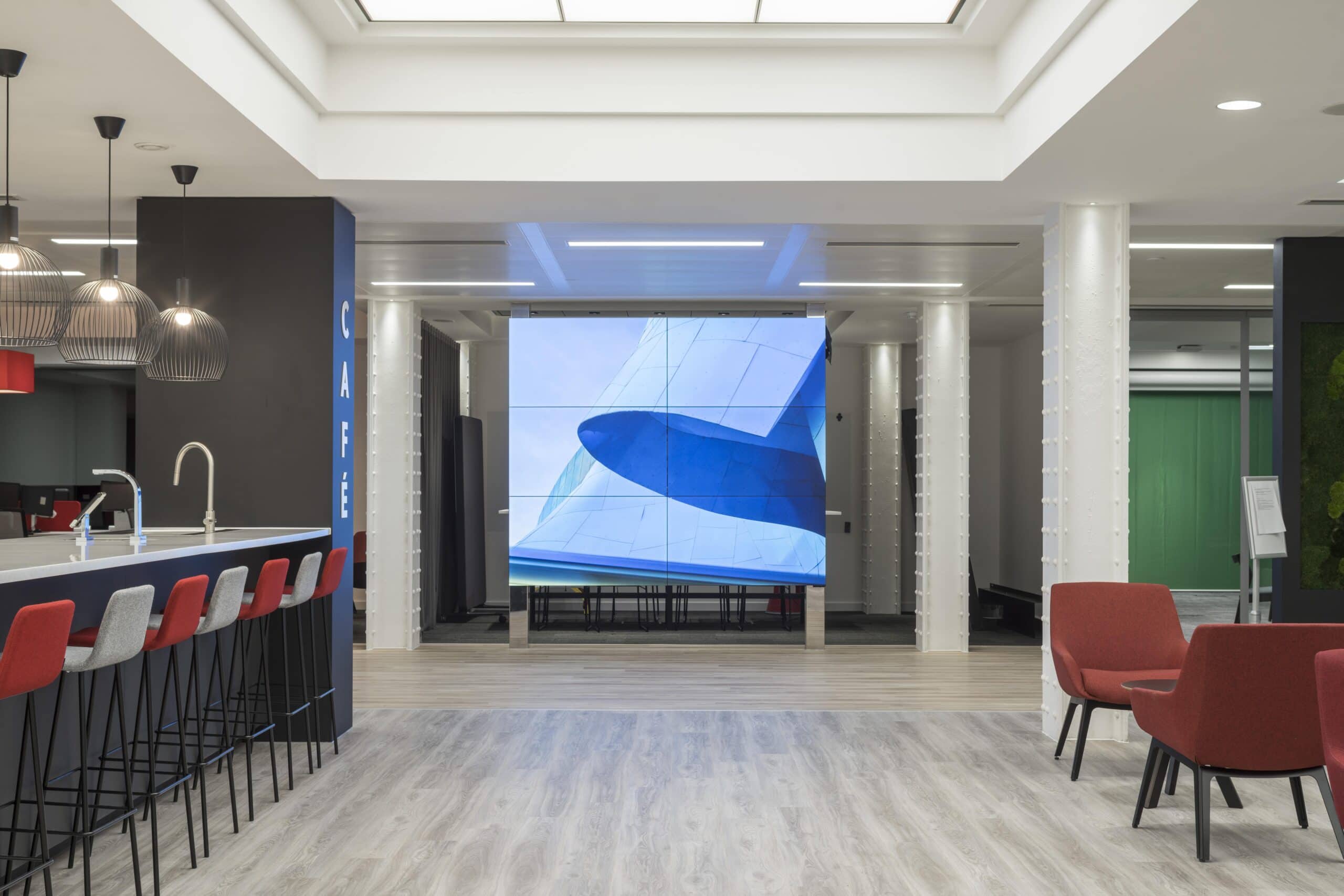 Acca hybrid office design by AIS