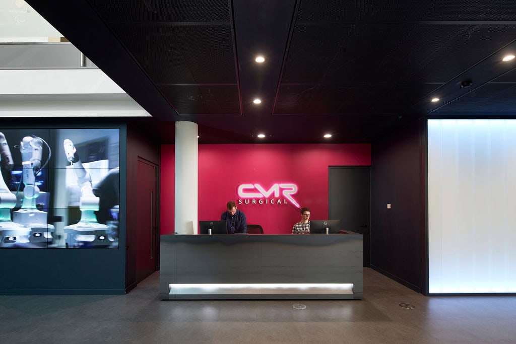 AIS design and build project for CMR Surgical Robotics